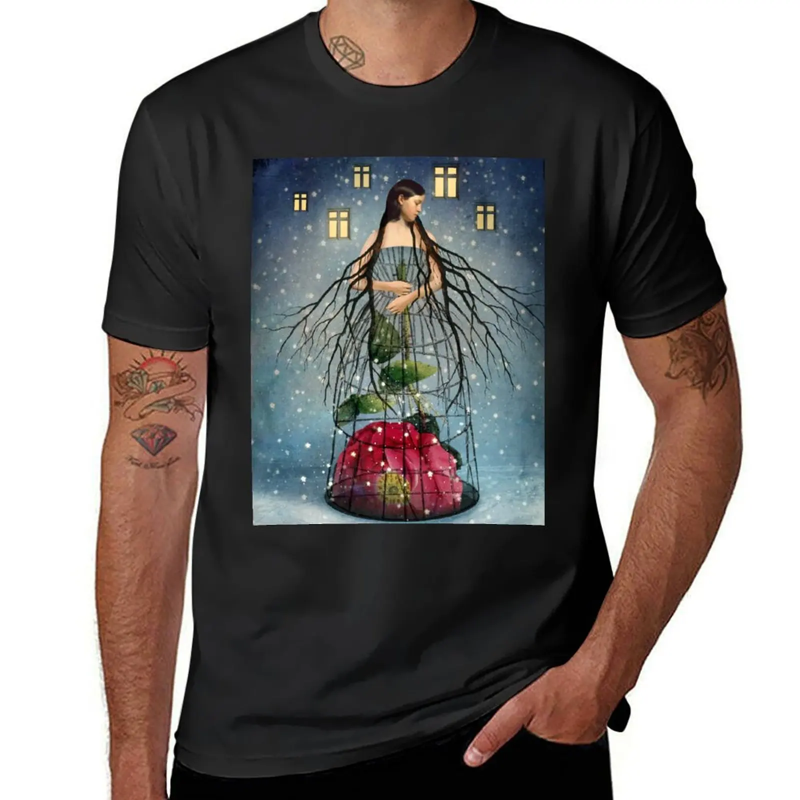 

digital collage T-Shirt for a boy summer top mens plain t shirts