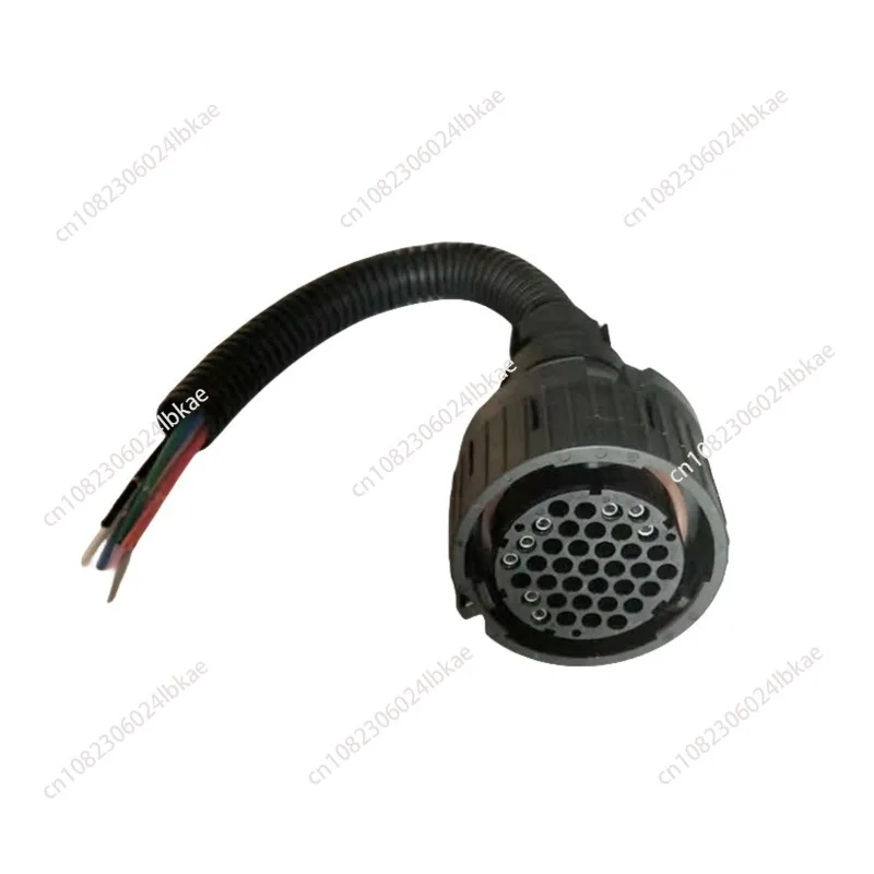 For Yimitech Weifulida urea pump plug, eight-wire 8-wire power cord plug, round wiring harness Dongfeng Jianghuai