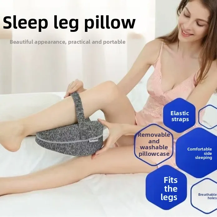Alignment Pillows Relieve Hip Pain Sciatica Leg Alignment Pillow for Side Sleepers Sleep Pain-Free from Hip Back Aches