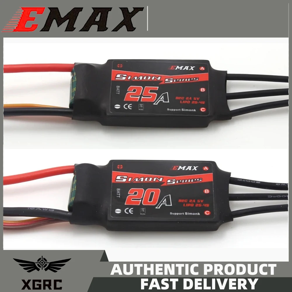 

Регулятор скорости EMAX SimonK ESC 12A 20A 25A 30A Simon K BEC бесщеточный ESC для дрона RC FPV