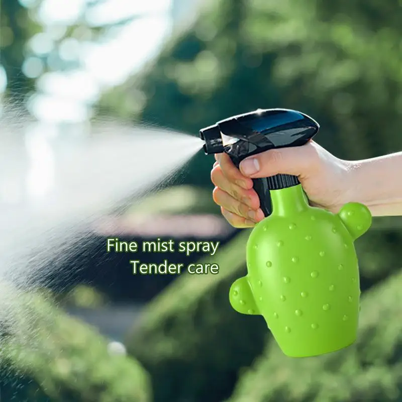 Water Spray Bottle Cactus Shape Watering Spray Tools Handheld Garden Plant Sprayer Labor saving Garden Tool Gardening Supplies