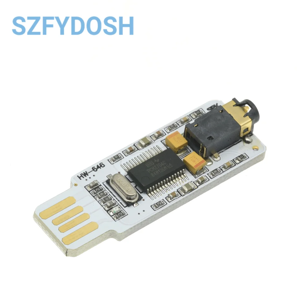 Mini USB Sound Card PCM2704 DAC Decoder Board From Drive Suitable For Notebook PC Computer