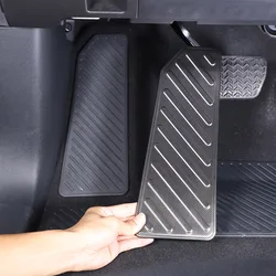 For Toyota Land Cruiser 250 Prado Lc250 2024+ Car Modification Aluminum Alloy Foot Rest Pedal Pad Cover Stickers Car Accessories