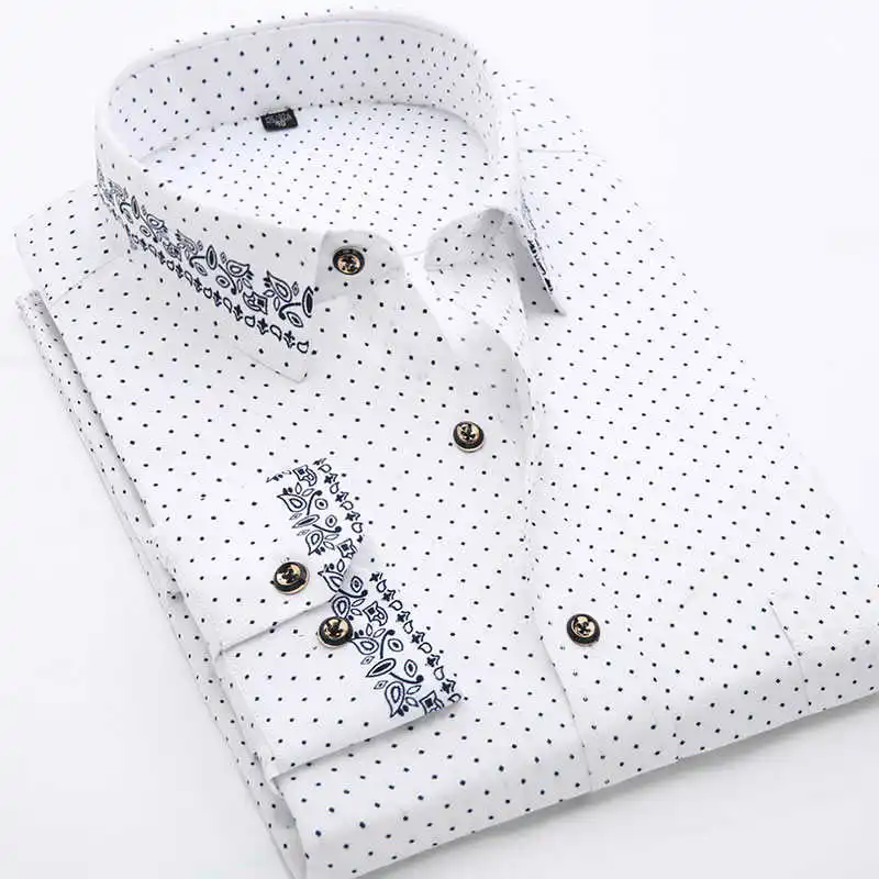 

Casual Printed Plaid Long Sve Men's irt Youth Faion Stand Fit Ice Sensation Cotton Sun Protection Treaent Commute...