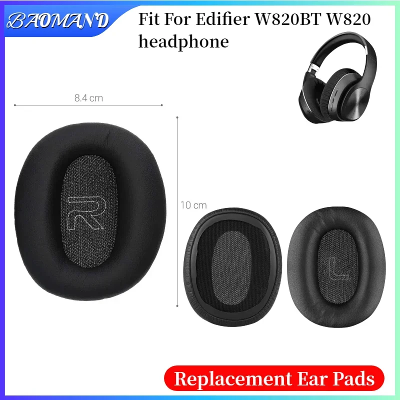 

Ear Pads For Edifier W820BT W820 Headphones Replacement Soft Foam Cushion Sponge Pad Leather Earmuffs BAOMAND