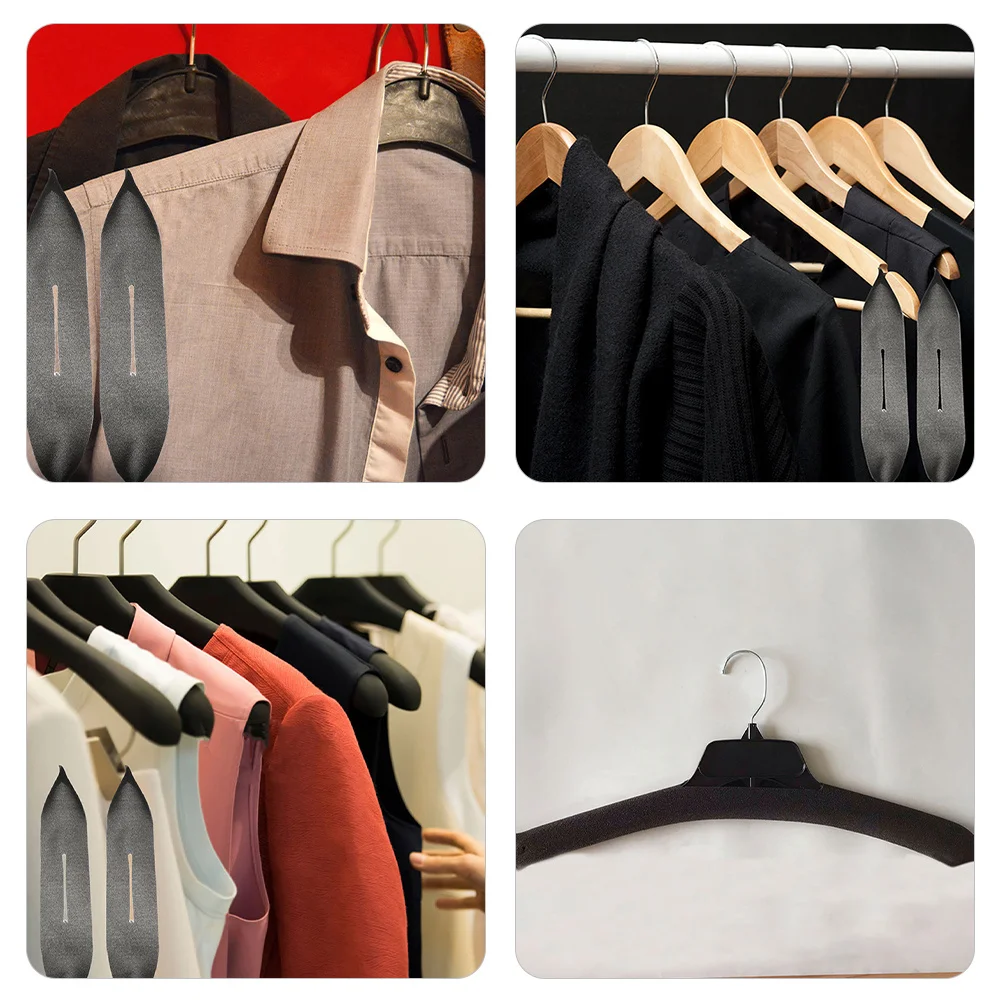 

50pcs Anti-Slip Sponge Hanger Covers Clothing Protector No Mark Scratch Prevention Home Use Sponge Clothes Hanger Cover