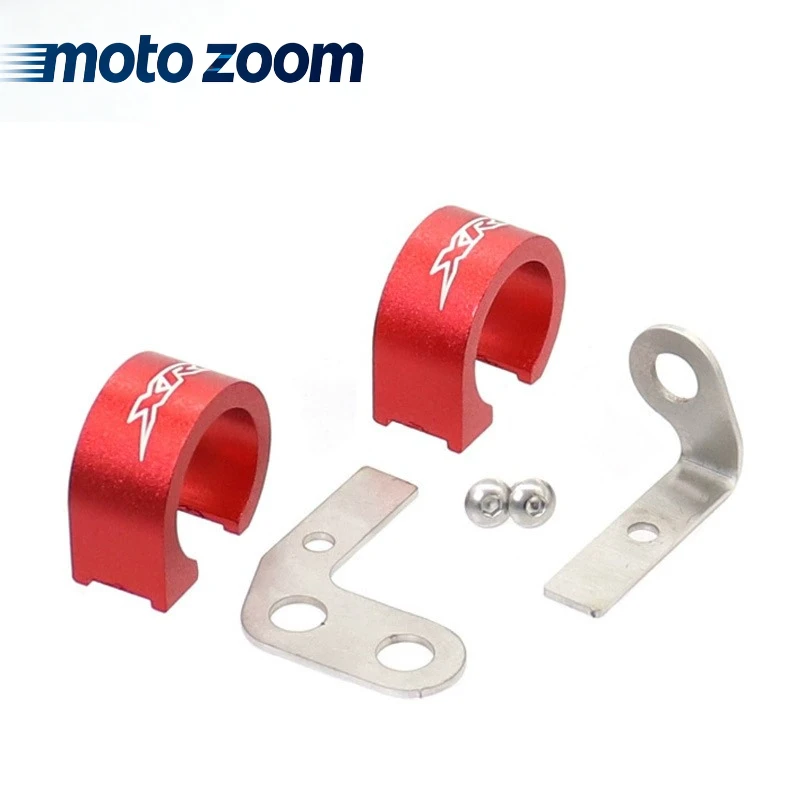 Motorcycle Front Brake Hose Holder Clamp For HONDA XR 150L 125L 190L XR150L XR125L XR190L Brake Cable Lines Clamp Guide