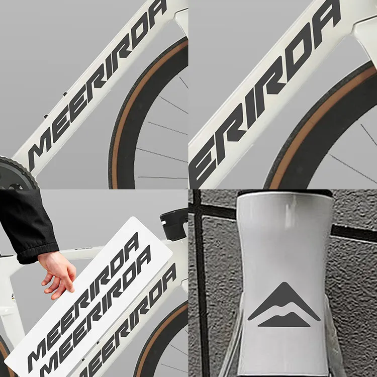 Road Bicycle Decal Sticker Film Color Change Logo Decoration Suitable for Merida Rikudo 6000 4000 Mountain Bike Equipment Parts