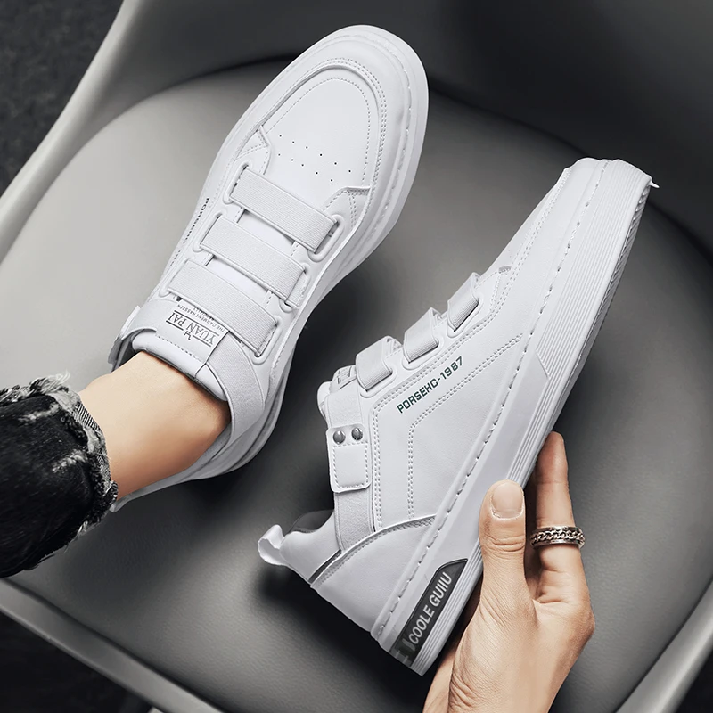 CYYTL Men Shoes New In Summer Casual Leather Male Sneakers Skateboard Sport Platform Fashion Outdoor Running Loafers Luxury Flat