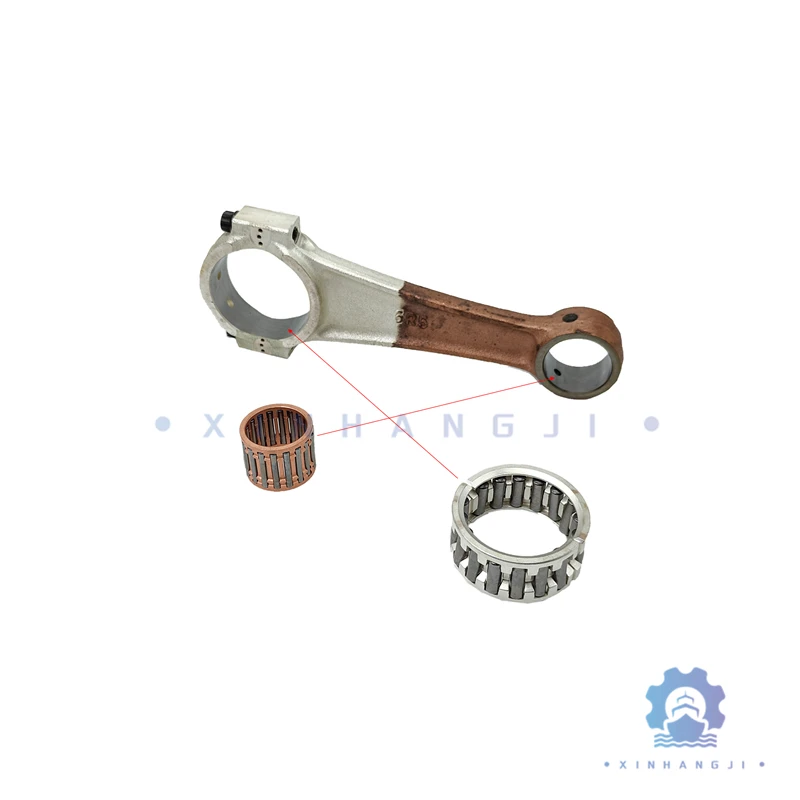 

6R5-11650-00 Connecting Rod + Needle Roller + Bearing For Yamaha Outboard motor 150-200hp 6R5-11650-10