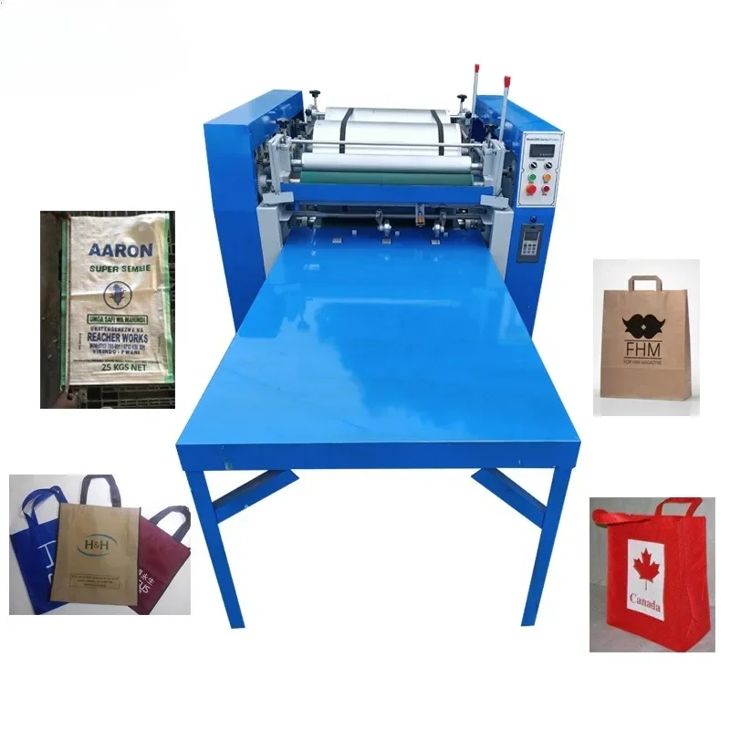 Automation 1-6 Color Flexo Flexographic Offset Paper Bag Printing Machine on Plastic Bags Small Plastic Bag Printing Machine