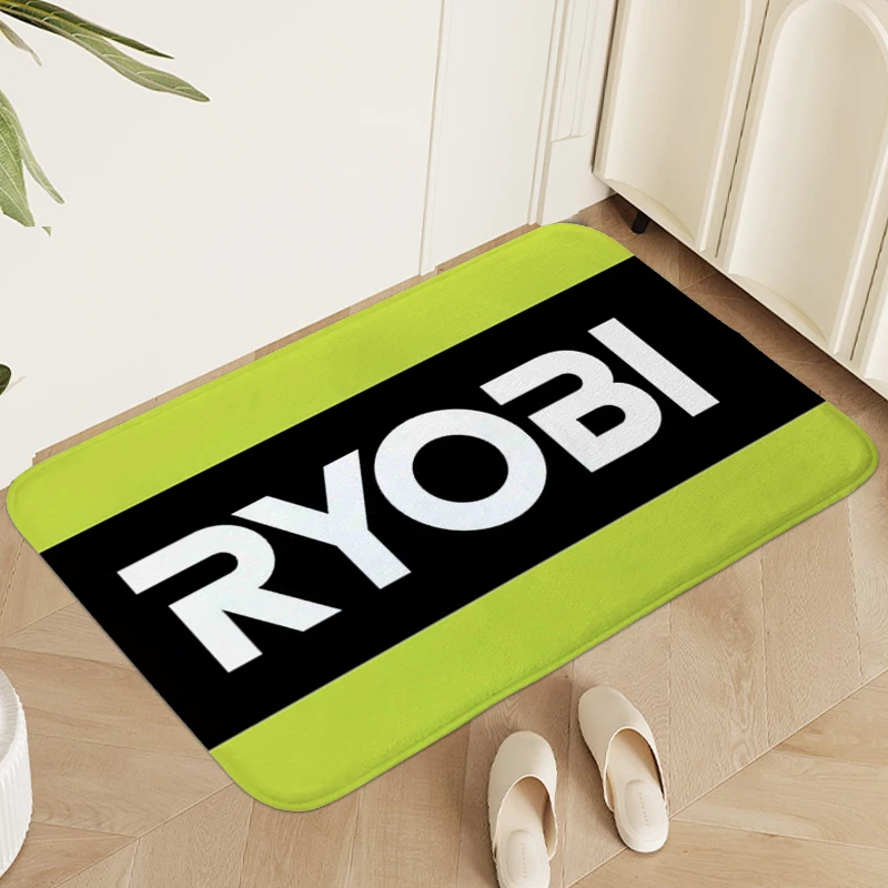 Funny Doormat Entrance Door R-Ryobis Rug for Bedroom Living Room Floor Carpet Hallway Bathroom Foot Mat Room Decorating Items