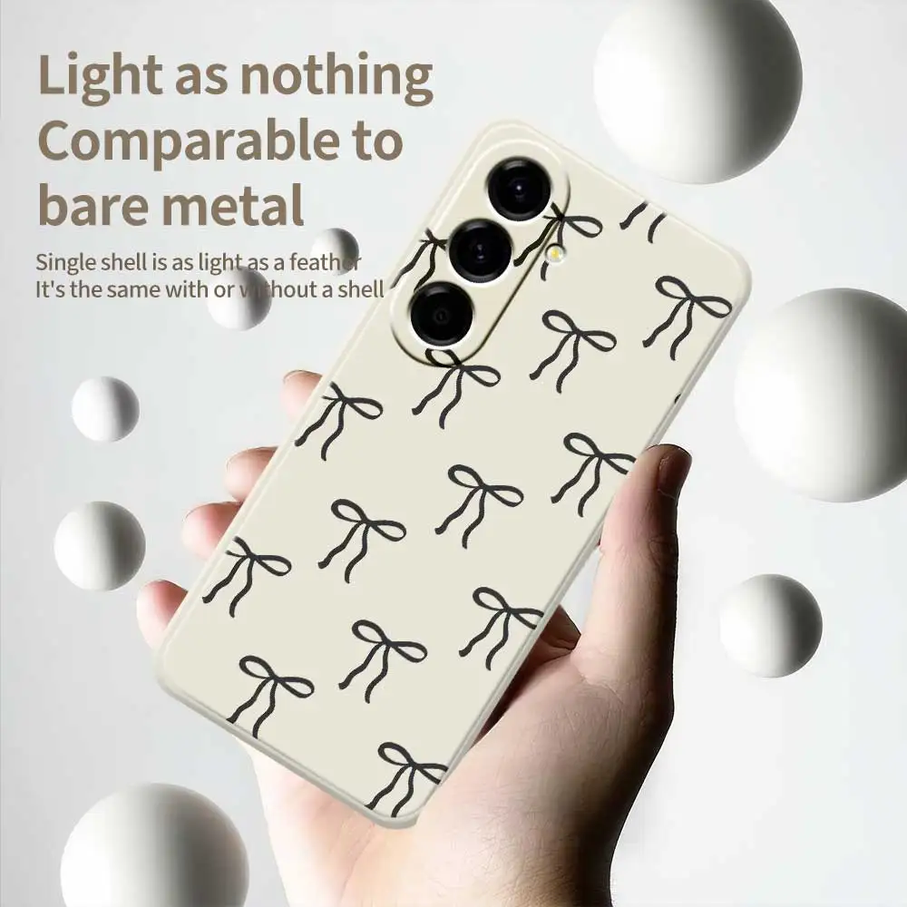 Bowknot Pattern Phone Case For Samsung Galaxy A56 A32 A23 A22 5G A32 A23 4G A55 A54 A53 A52 A51 A35 A34 A31 A25 A24 Soft Cover
