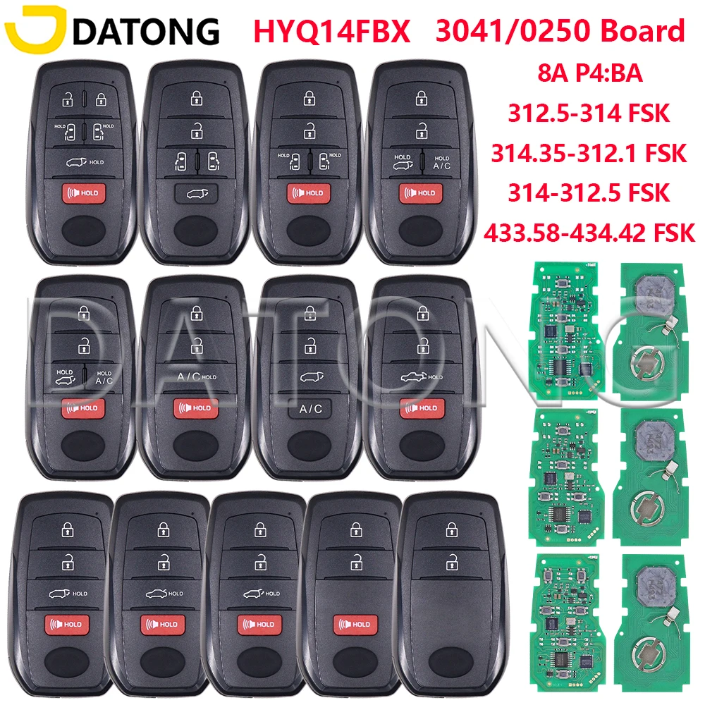 

Datong 8A P4:BA HYQ14FBX B3N2K2R Car Key For Toyota Corrolla Voxy Crown Land Highlander Cruiser Prius Venza Alphard Sienna
