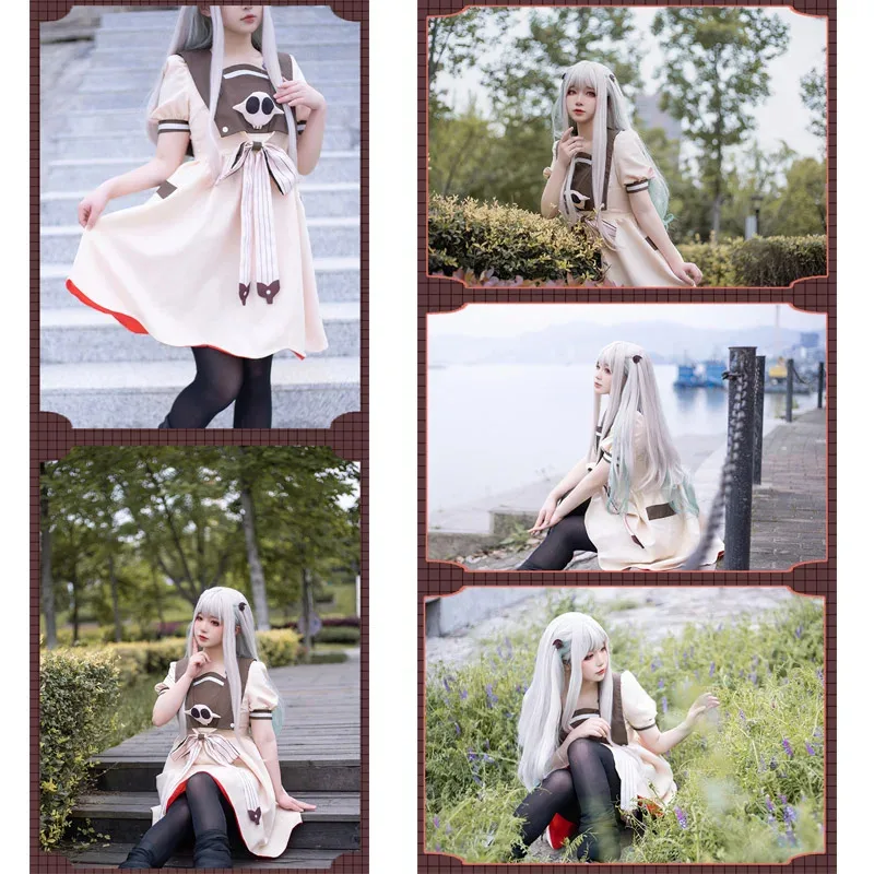 AAA 2025 vestidos de Nene Yashiro para adultos, disfraz con inodoro, peluca de Cosplay Hanako-Kun, falda de uniforme de Anime para mujeres y niñas, cos de Halloween