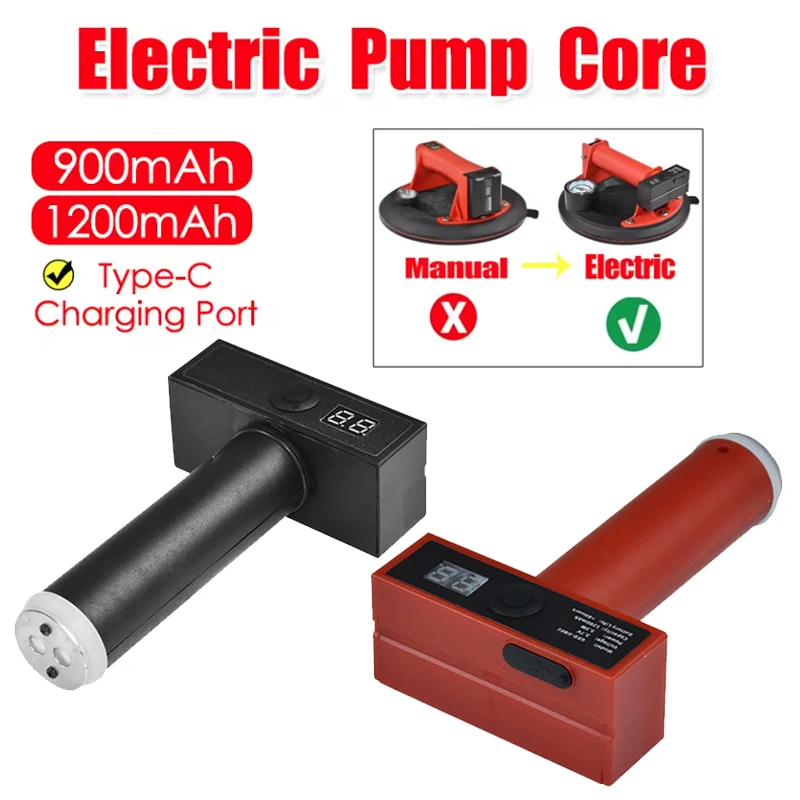 900mah 1200mAh Automatic Pressure Compensation Electric Pump Core Intelligent Electric Vacuum Suction Cup Split Pump Core