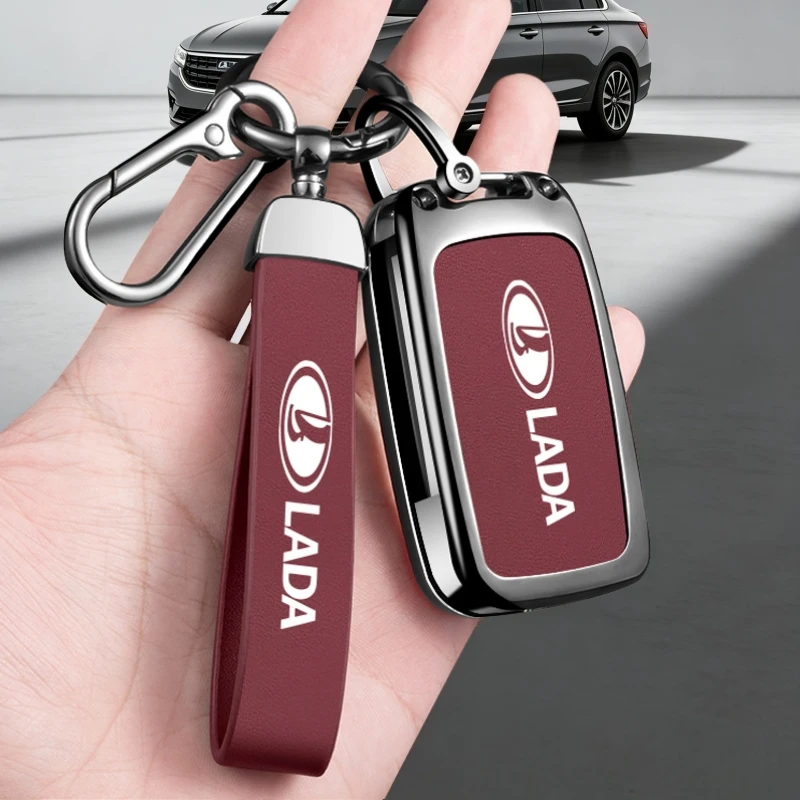 Leather Car Key Cas… - image