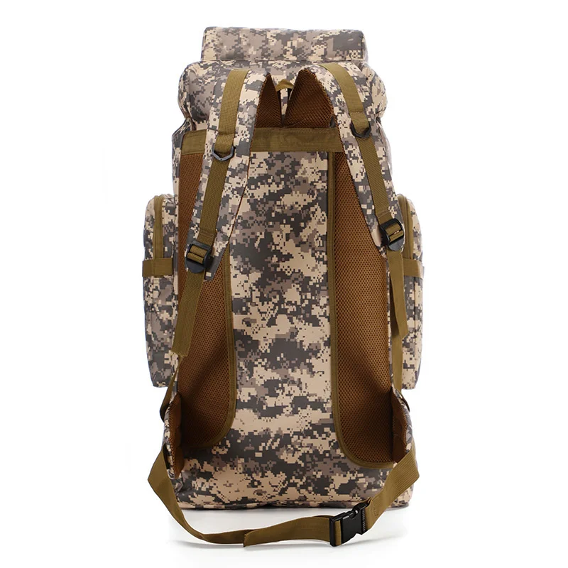 2024 New Oxford cloth outdoor backpacker camouflage hiking tactics pack mountaineering backpack men's camping travel bag