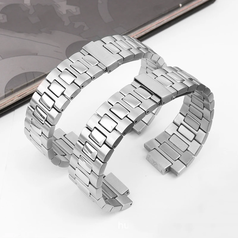 Watch bracelet for Patek Philippe Nautilus 5711/5726 Fine steel watch strap male convex stainless steel watch accessories 25mm