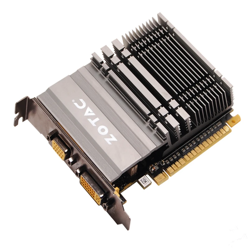 ZOTAC-비디오 카드 GeForce GT610 1GB 2GB 64Bit GDDR3 오리지널 GT610 1GD3 2GD3 Dvi VGA PCI-E 그래픽 카드, NVIDIA 용 GPU 맵