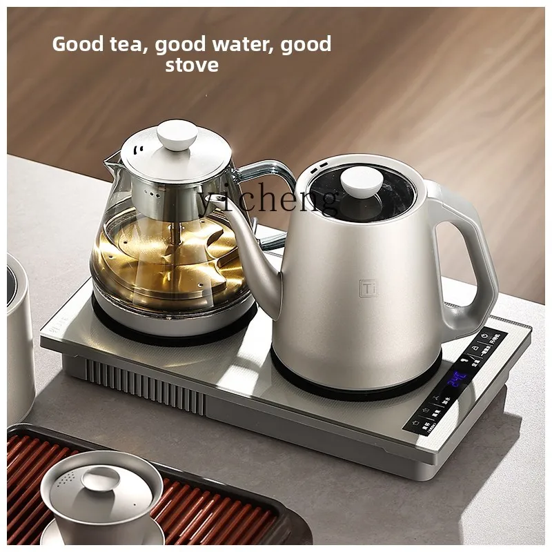 

XL pure titanium kettle automatic bilateral water constant temperature integrated embedded special tea brewer