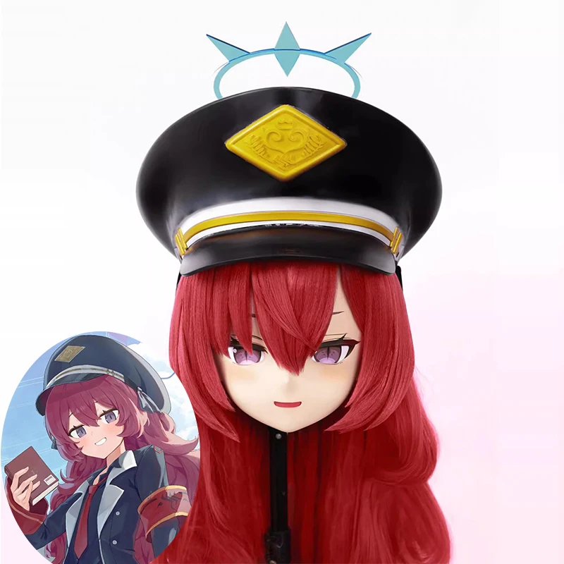 

(MEO317) Customize Handmade Full Head Lockable Crossdress Male to Female Japanese Cartoon Anime Game Character Kigurumi Mask