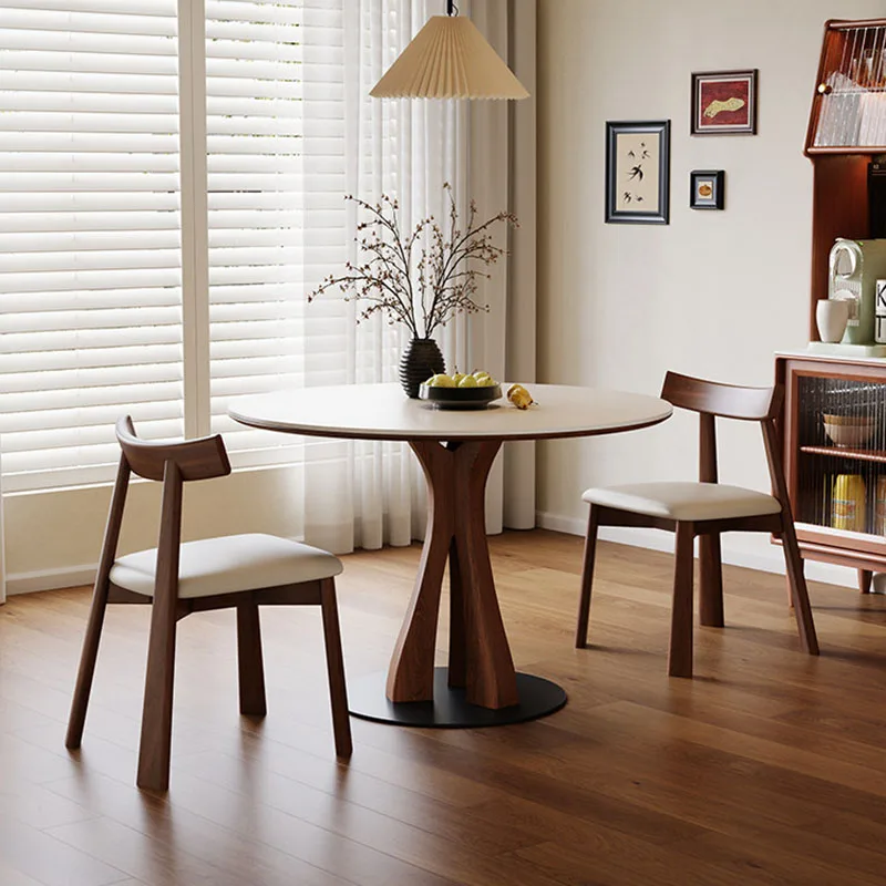 

Luxury Modern Dining Table Nordic Center Kitchen Coffee Restaurant Round Dining Table Lounge Reception Muebles Salon Furniture