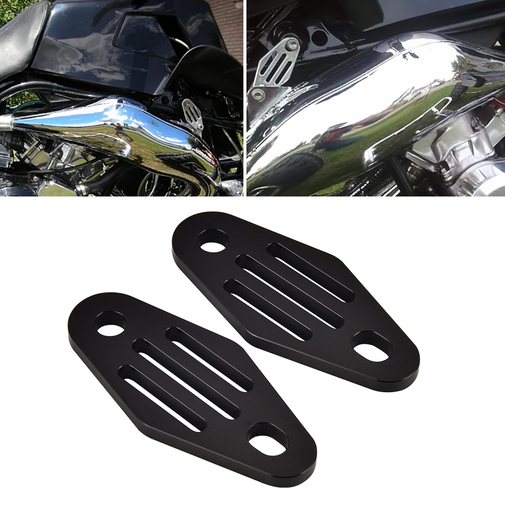 For Yamaha Banshee 350 YFZ350 1987-2006 ATV Exhaust Pipe Hangers  Mounts Fit For 350 YFZ350SP YFZ350SE YFZ350LE Billet Aluminum