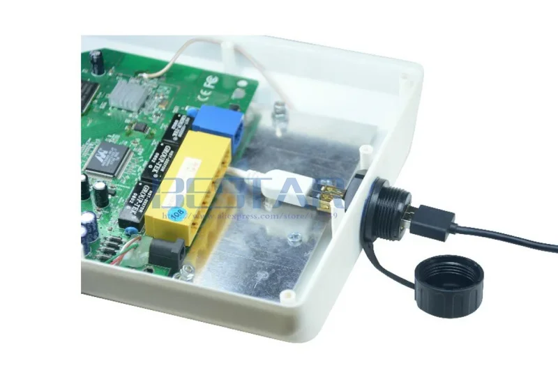USB 2.0 4pin USB 3.0 9pin メス - メス防水データコネクタプラグソケットアダプタ IP67 防水コネクタ