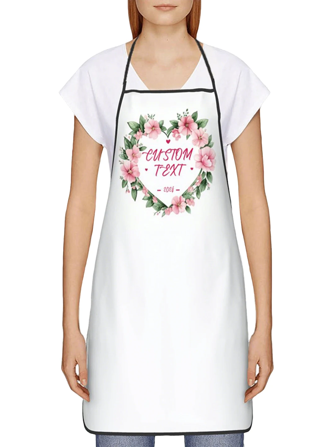 مخصص طباعة النص الرجال المطبخ المئزر التوقيع مآزر المطبخ المنزل الخبز الملابس #6