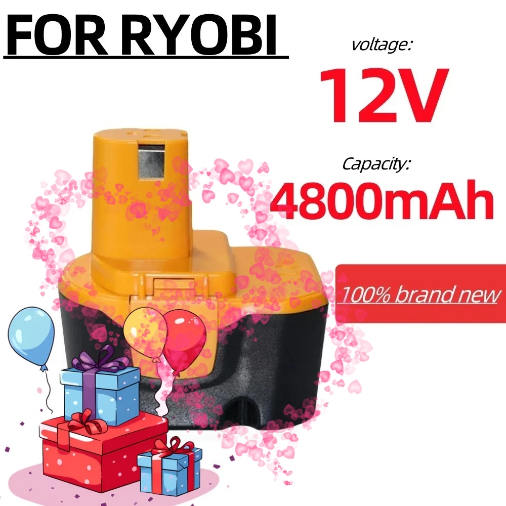 For Ryobi 12V 4800M…