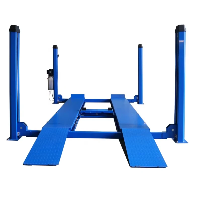 4.5 Ton Hydraulic Car Jack Lift 4-Post Wheel Alignment Lift Car Lifter With Four Posts