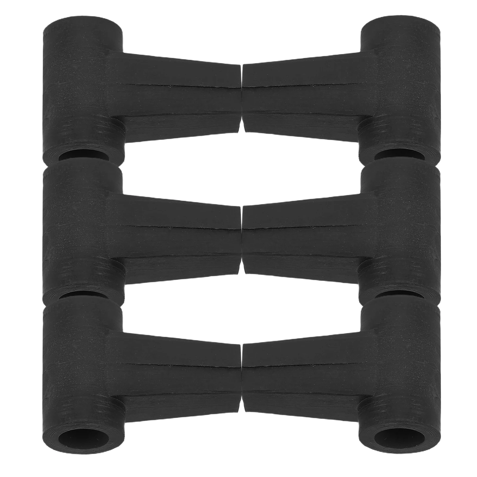 6-delige vliegeraccessoires Diy Rod Frame Connector Plastic onderdelen Vaste Kinte-frames