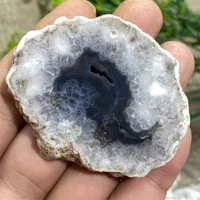 Argentina Black Agate Natural Stone Crystal Quartz  Slab Minerals Meditation Wichcraft Wicca Ornaments Home Decoration Room 2