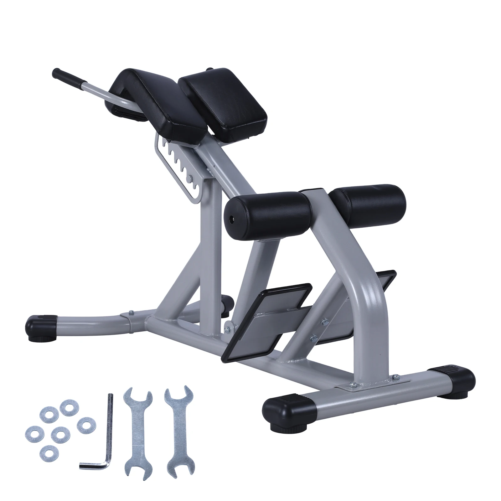 

Тренажер для разгибаний на спине с регулируемой наклонной скамьей, грузоподъемность 660 фунтов, для тренировки ягодичных мышц, сухожилий и пресса, для домашнего спортзала