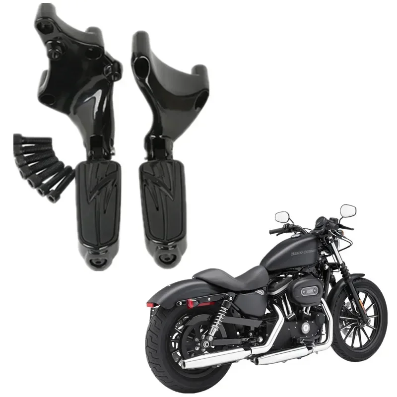 

Для Harley 883 1200 XL Sportster 2014-2017 детали мотоцикла, подножки, колышки с монтажными кронштейнами