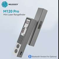 Mileseey UZ M120 Pro Rangefinder Mini Trena Laser Distance Meter Backlight Bluetooth With Lanyard Portable Measure Tool For Home