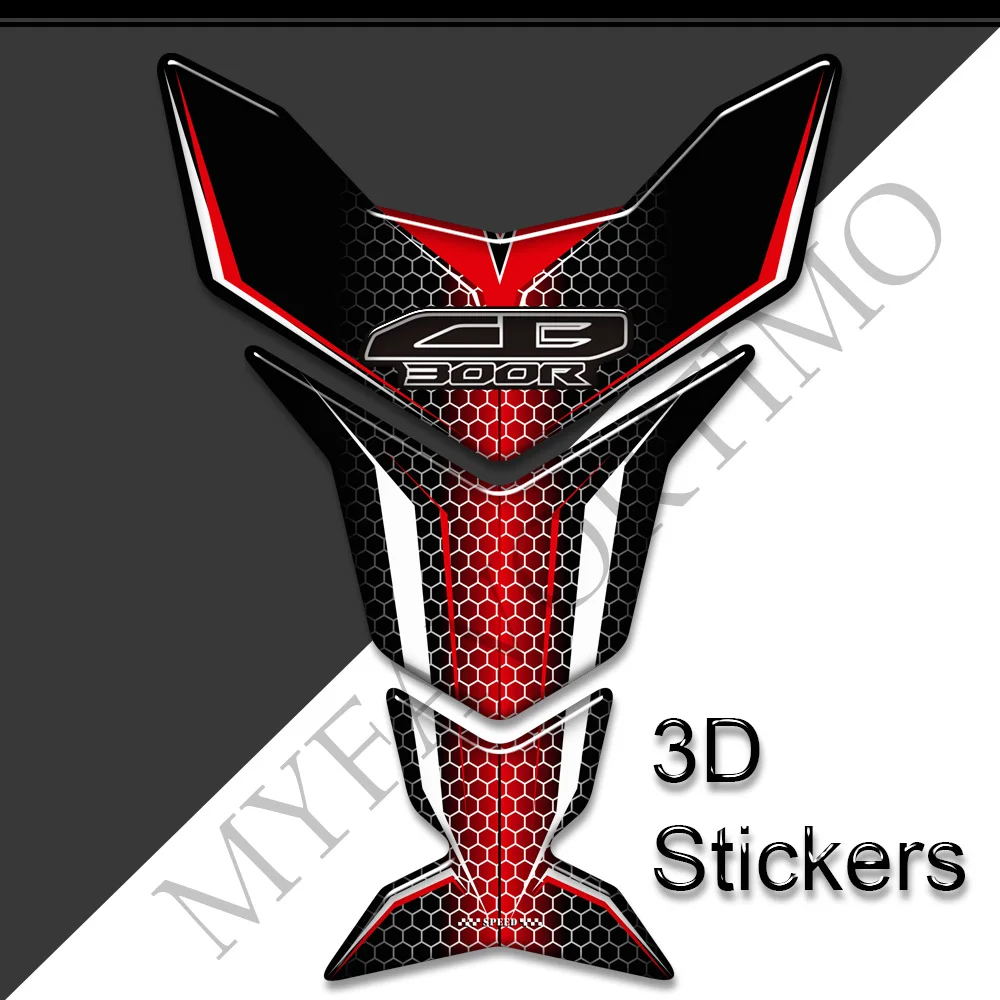 For Honda CB300R CB 300R 2018 2019 2020 2021 2022  Motorcycle Grips Tank Pad Stickers Gas Fuel Oil Kit Knee Protector