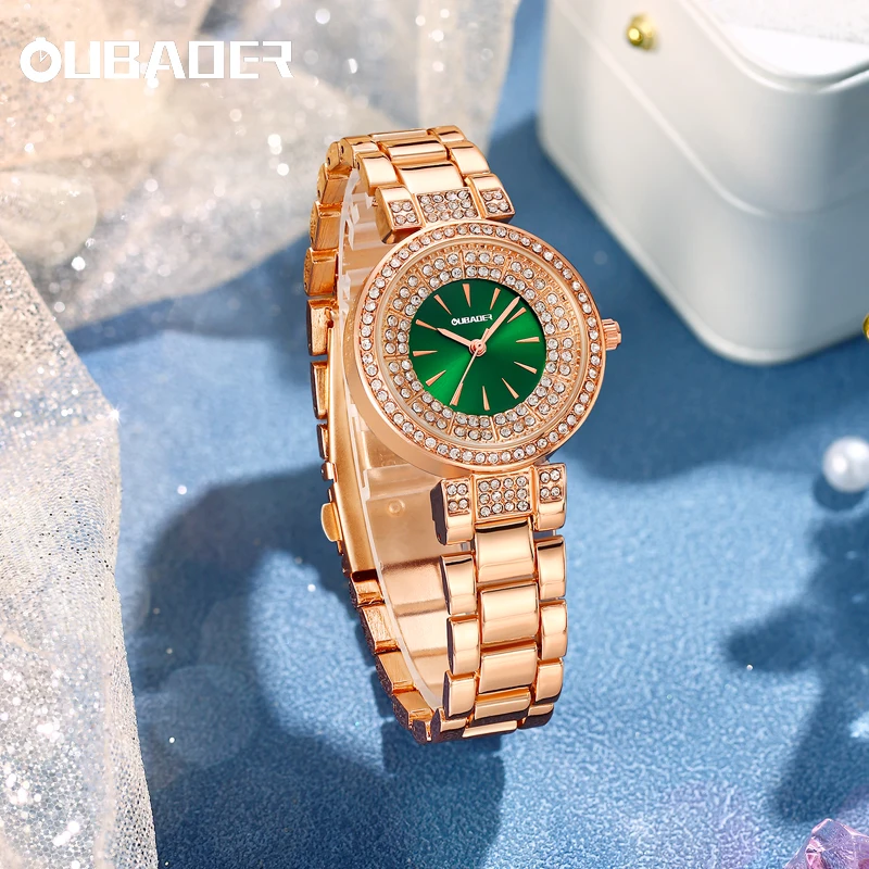 Oubaber Original Brand Watch Luxury Women's Watch Fashion Simple Waterproof Fashion Quartz Watch Gift for Women