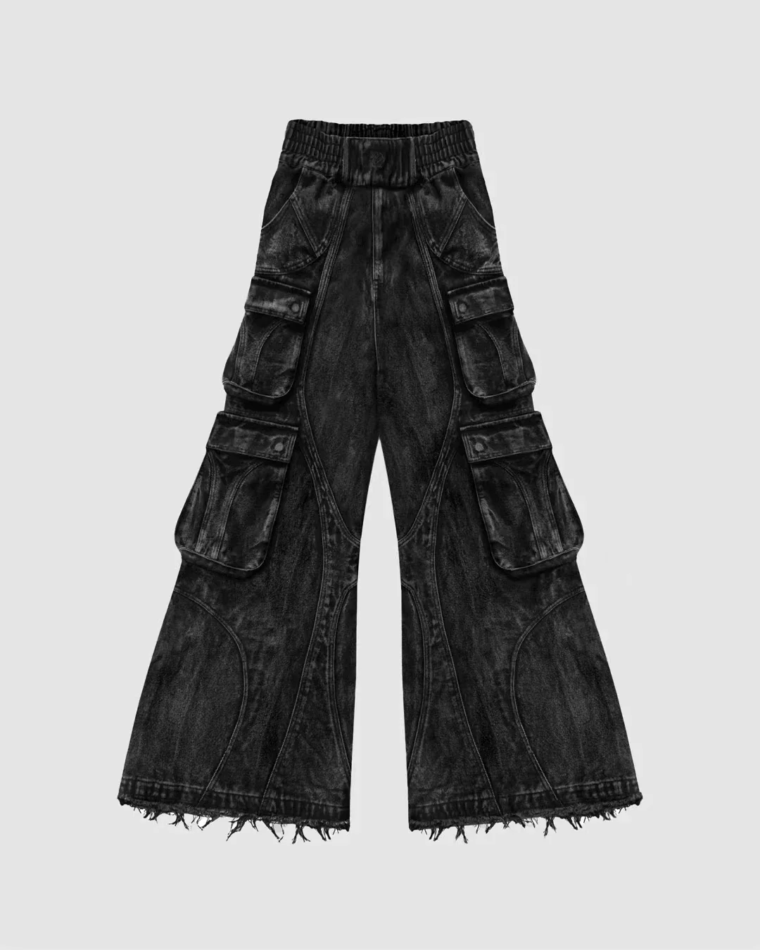 

Gothic Retro Jeans Men's Wide Leg Straight Black Y2k Loose Jeans Harajuku Hip Hop High Waist Jeans Street Wear 2024 New Style