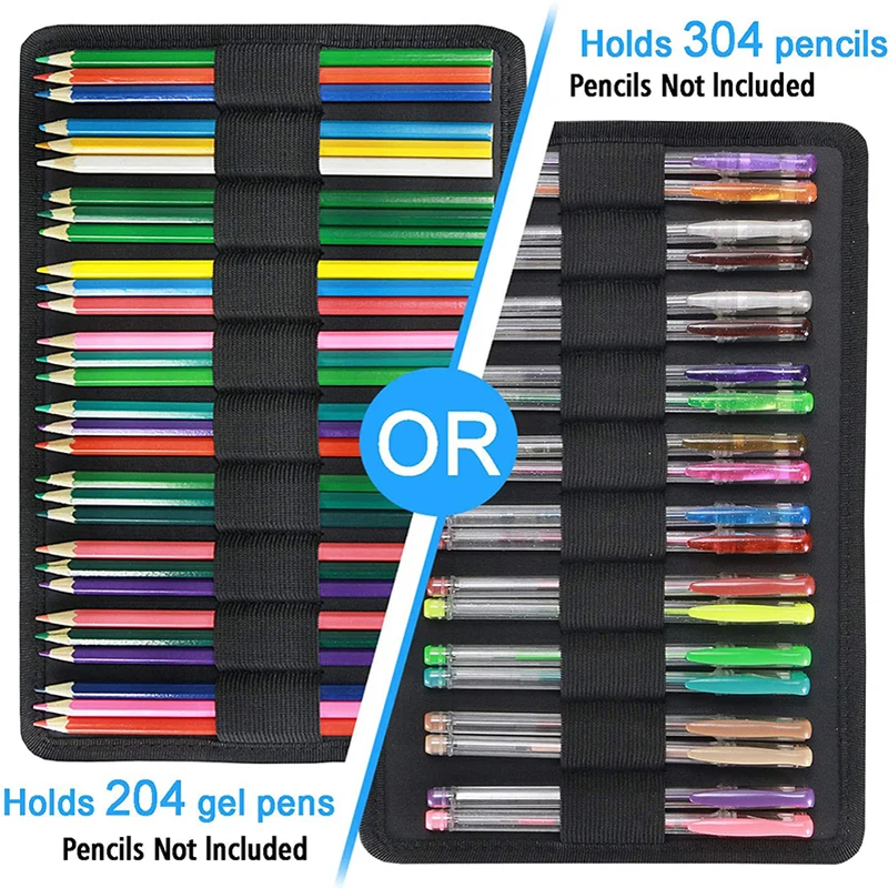 300 Slots Pencil Case School Pencilcase Supplies Large Capacity Pen Bag Stationery Organizer Box for Girls Art Pouch Acsesories - Image 5