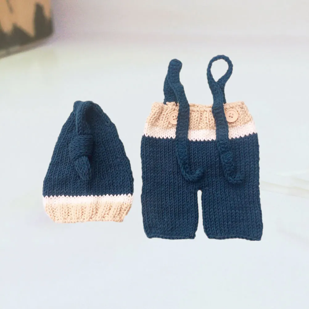 

1PC Newborn Baby Clothes Knitted Outfits Cute Cartoon Comfortable Photography Props Costumes for Baby Girl Photo Shoots