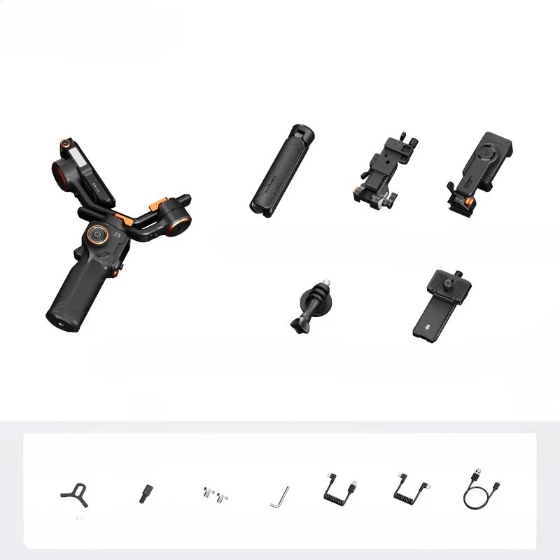 MT3 Pro PTZ Stabilizer Handheld PTZ Camera Professional Three-axis Anti-shake Intelligent AI Follow-up