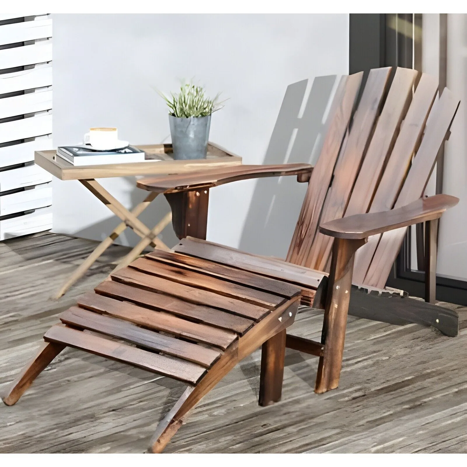 

Fir Wood Adirondack стул для патио, мебель стул для разговора с Оттоманской Соединенные Штаты