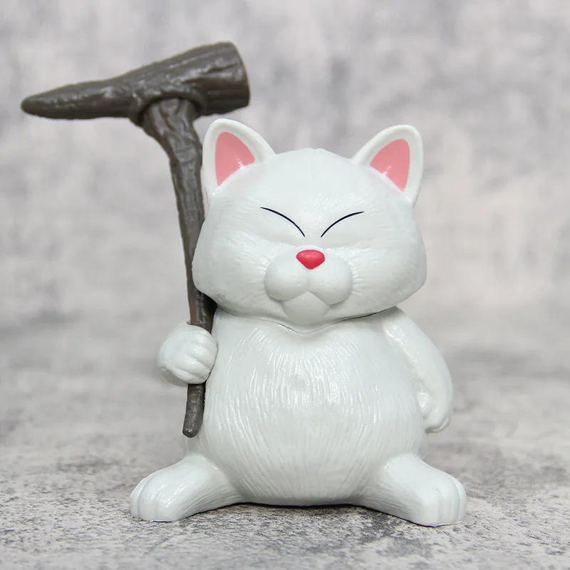 12CM Garin Immortal Decorate Figure Standing Anime Master Karin Kaili God Cat Fairy Chassis Car Pvc Model Toy Doll