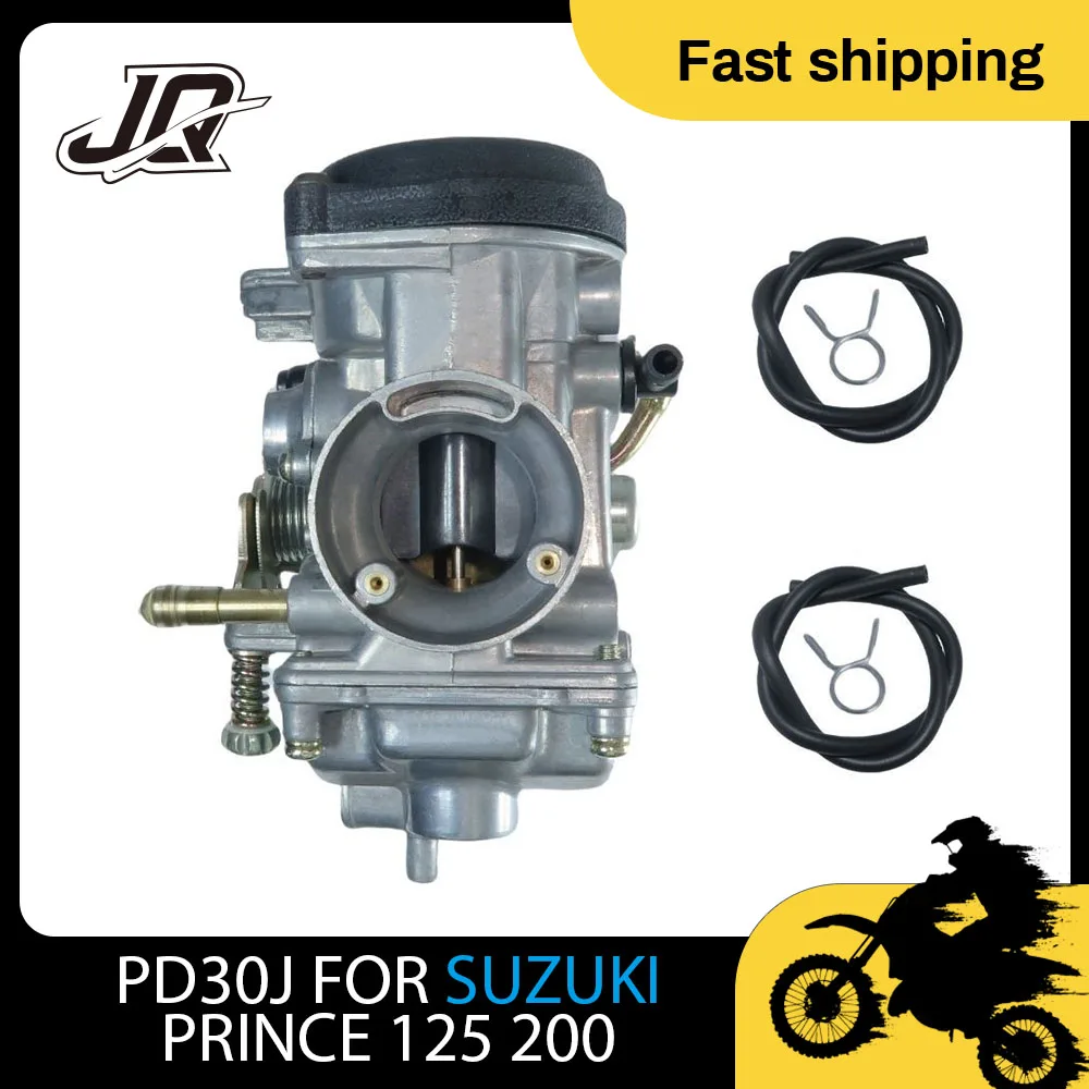PD30J Motorcycle Carburetor For Suzuki Prince 125 Prince 200 AX125 AX200 4 Stroke Motorbike Replacement Parts