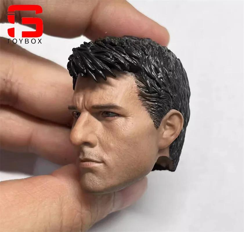 1/6 Schaal Tom Cruise Normale Hoofd Sculptuur Carving Model Fit 12-inch Mannelijke Soldaat Action Figure Body Dolls