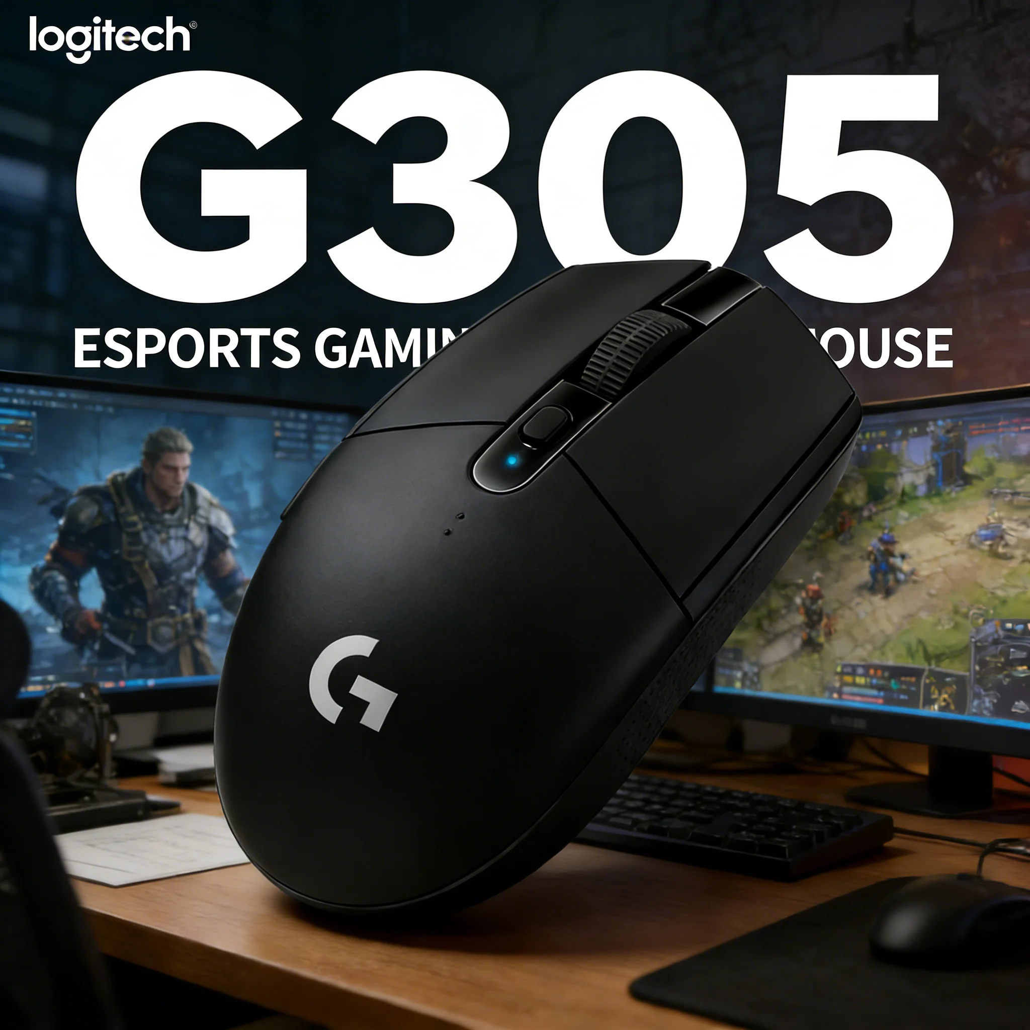 g305-サイレントマウス-快適なタッチ感のポータブルオフィスおよびゲーミングマウス-期間限定割引-購入価格に見合ったお得な価値