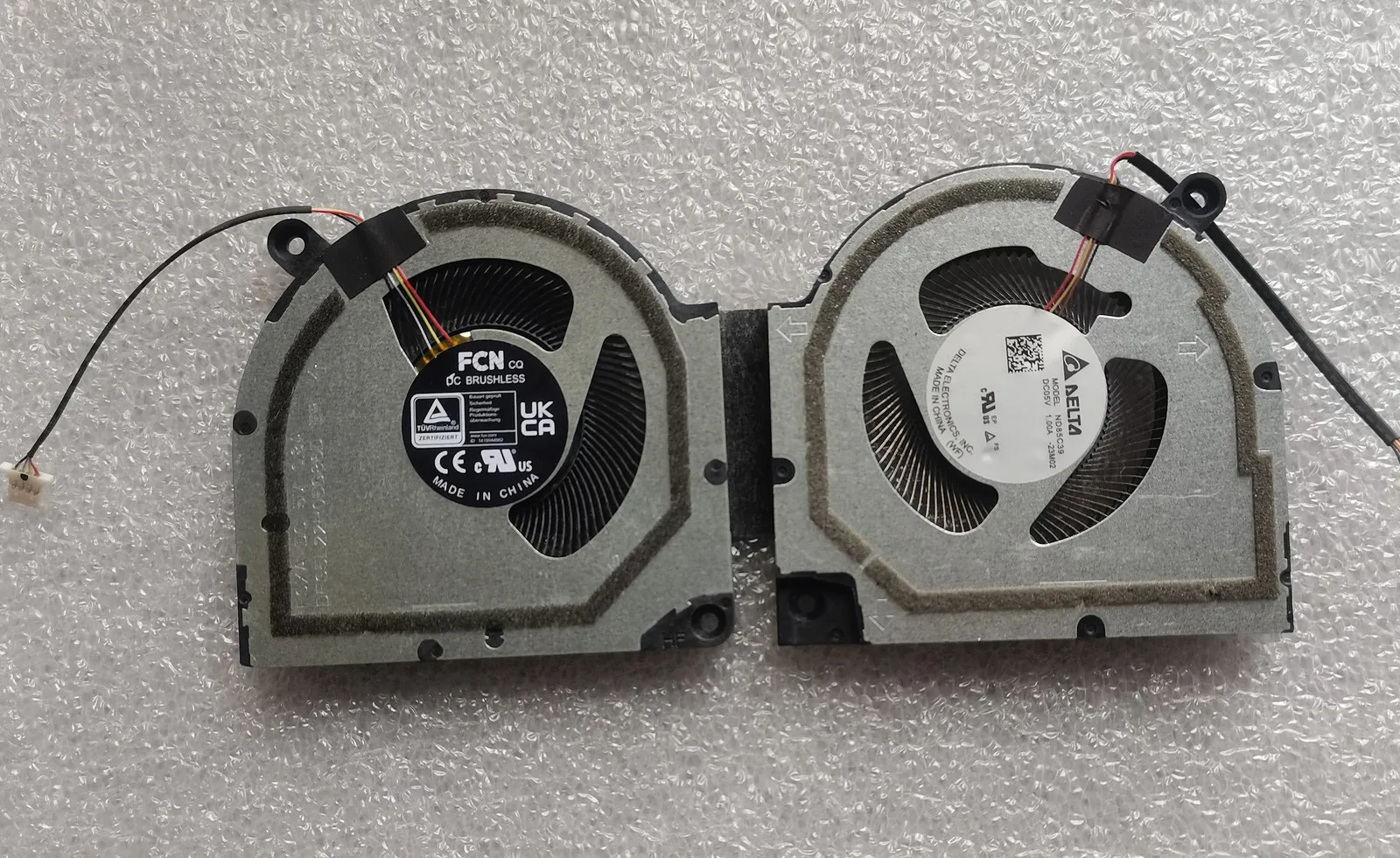 New for Acer Predator Triton Neo 16 PTN16-51 Laptop CPU GPU COOLING FAN DC5V