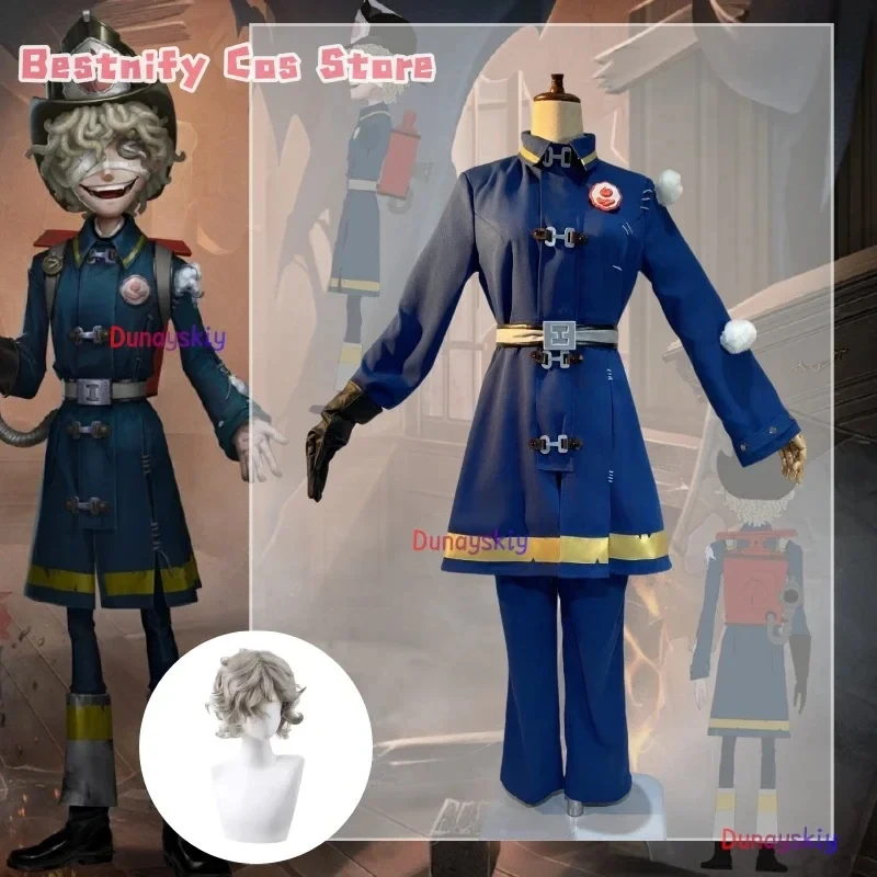 

Парик для косплея ABC123CosplayFlorian Games Identity V Fire Investigator, бренд Florian, для Хэллоуина и Рождества